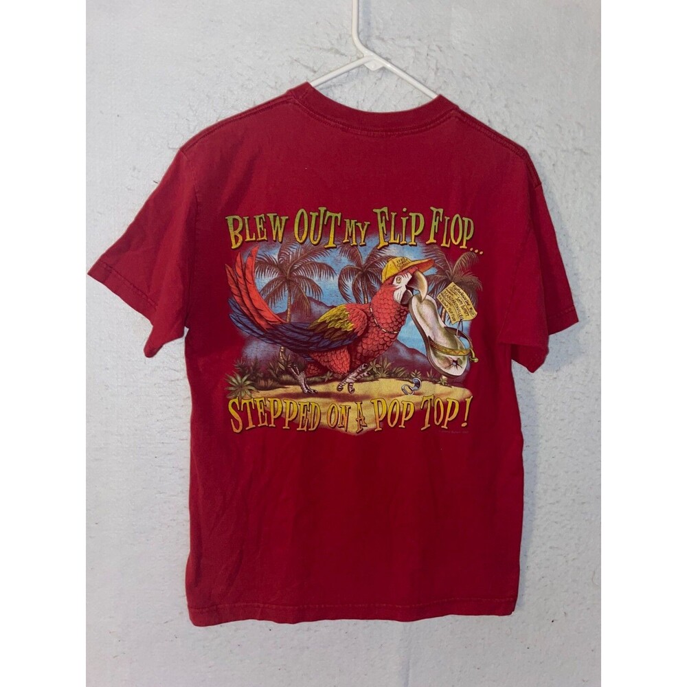 Margaritaville Jimmy Buffett T Shirt Mens M Short Sleeve Island Beach Flip Flop